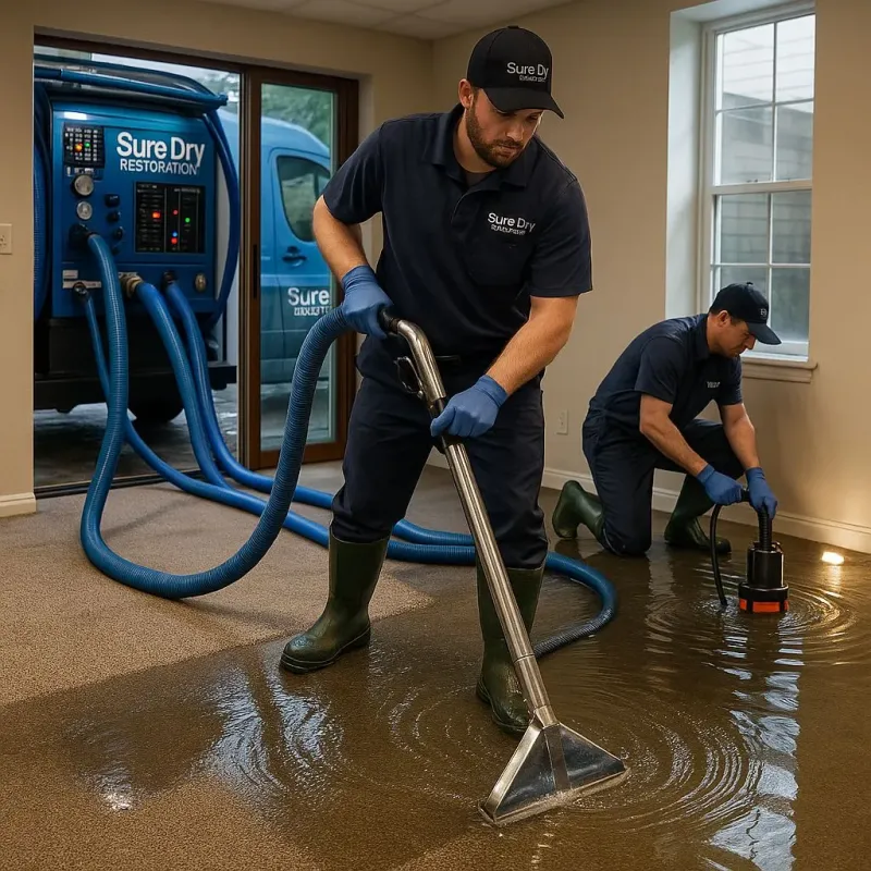 Water Extraction and Removal process in Canton, MO